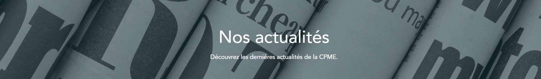 La Rentrée de la CPME
